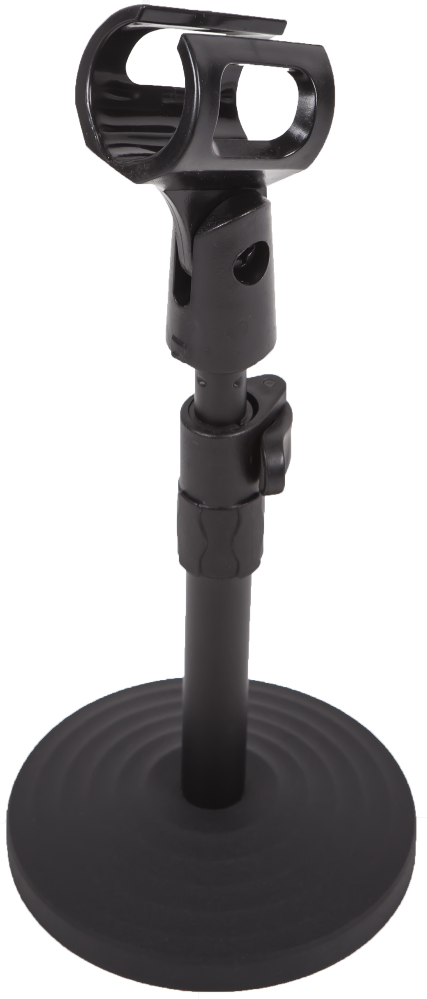FZONE PC-2 Стойка микрофонная настольная телескопическая 25 см, круглое металлическое основание 10,5