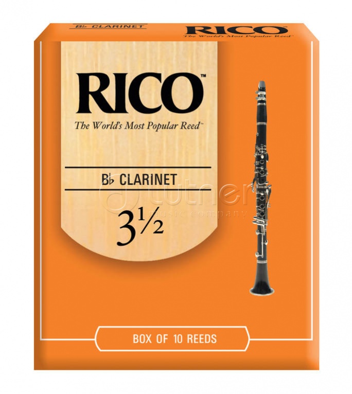 Rico RCA1035 Rico Трости для кларнета Bb, размер 3.5
