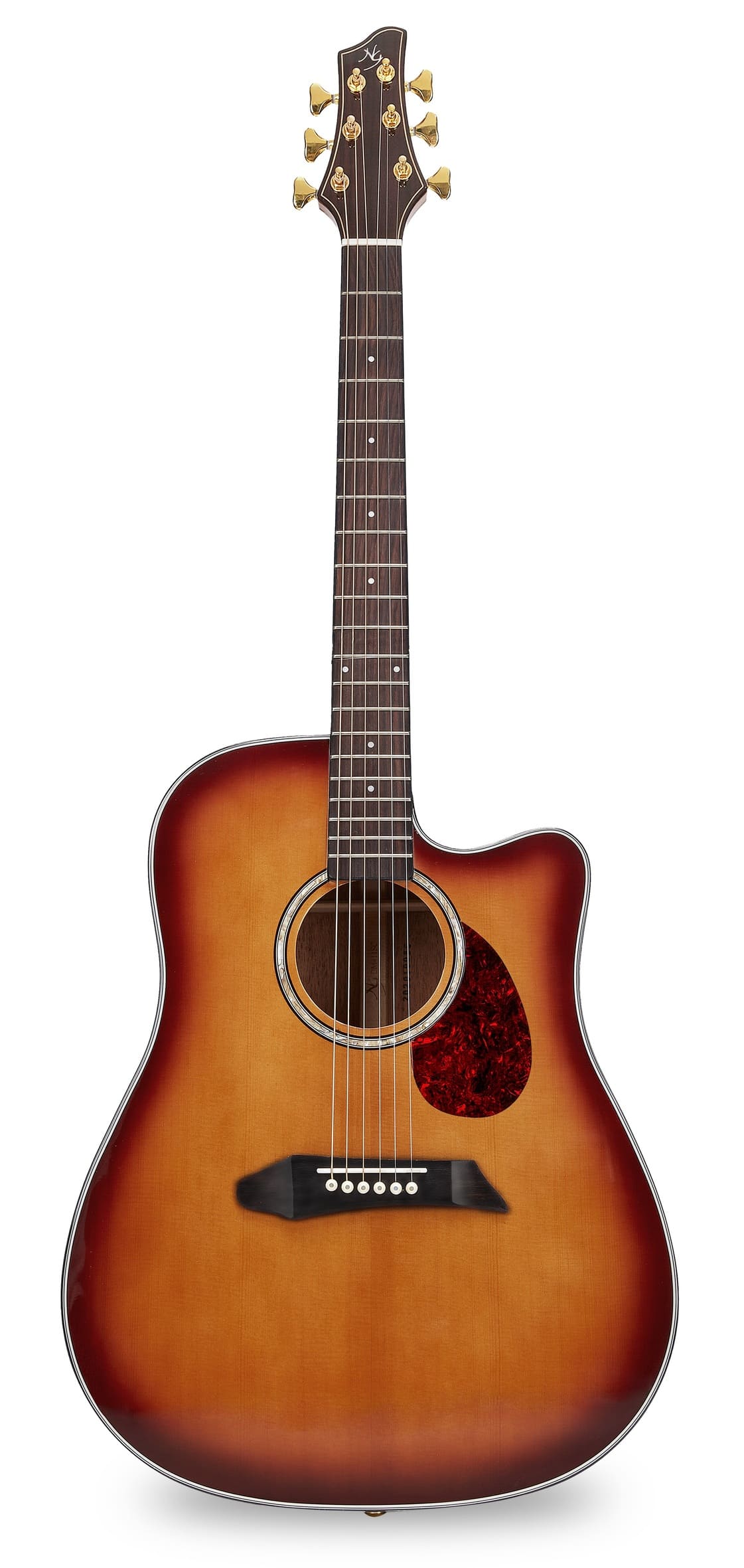 NG DM411SC Peach Акустическая гитара, санберст, дредноут