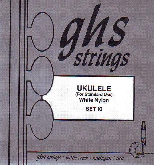 GHS 10 - струны для обычной укулеле - нейлон (.022-.028-.032-.022)