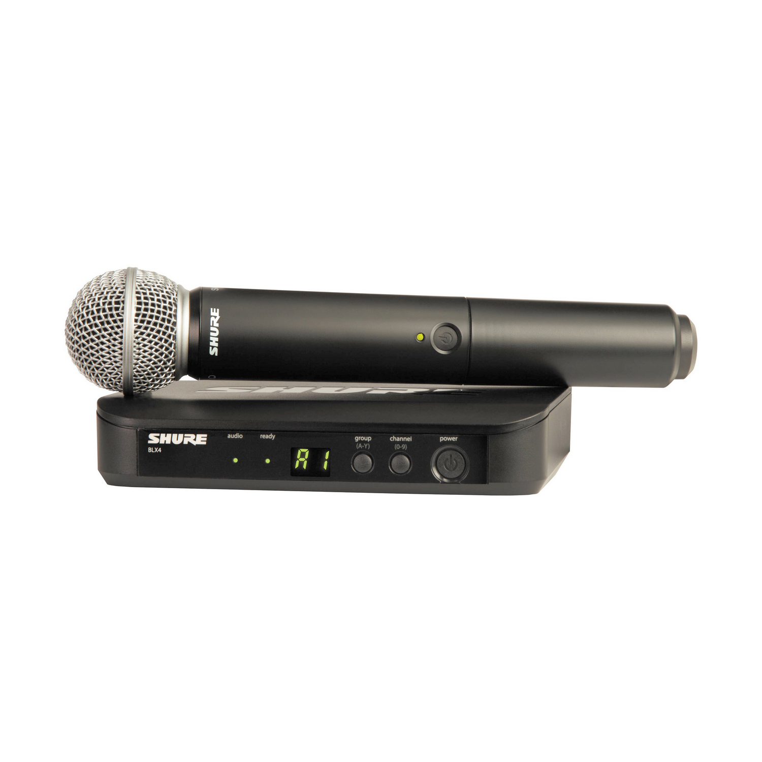 SHURE BLX24CN/SM58 G18 - вокальная радиосистема с ручным динамическим микрофоном SM58 (470 - 494МГц)