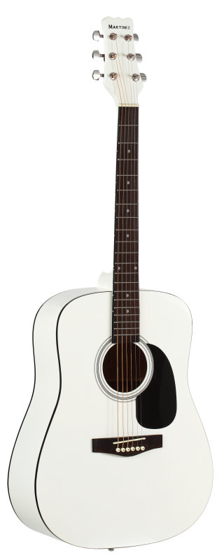 MARTINEZ FAW-702 / WH акустическая гитара
