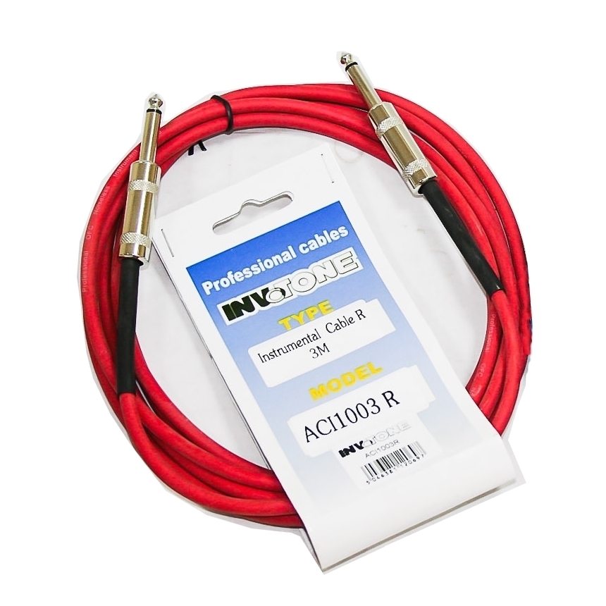 Invotone ACI1003R - инструментальный кабель красный