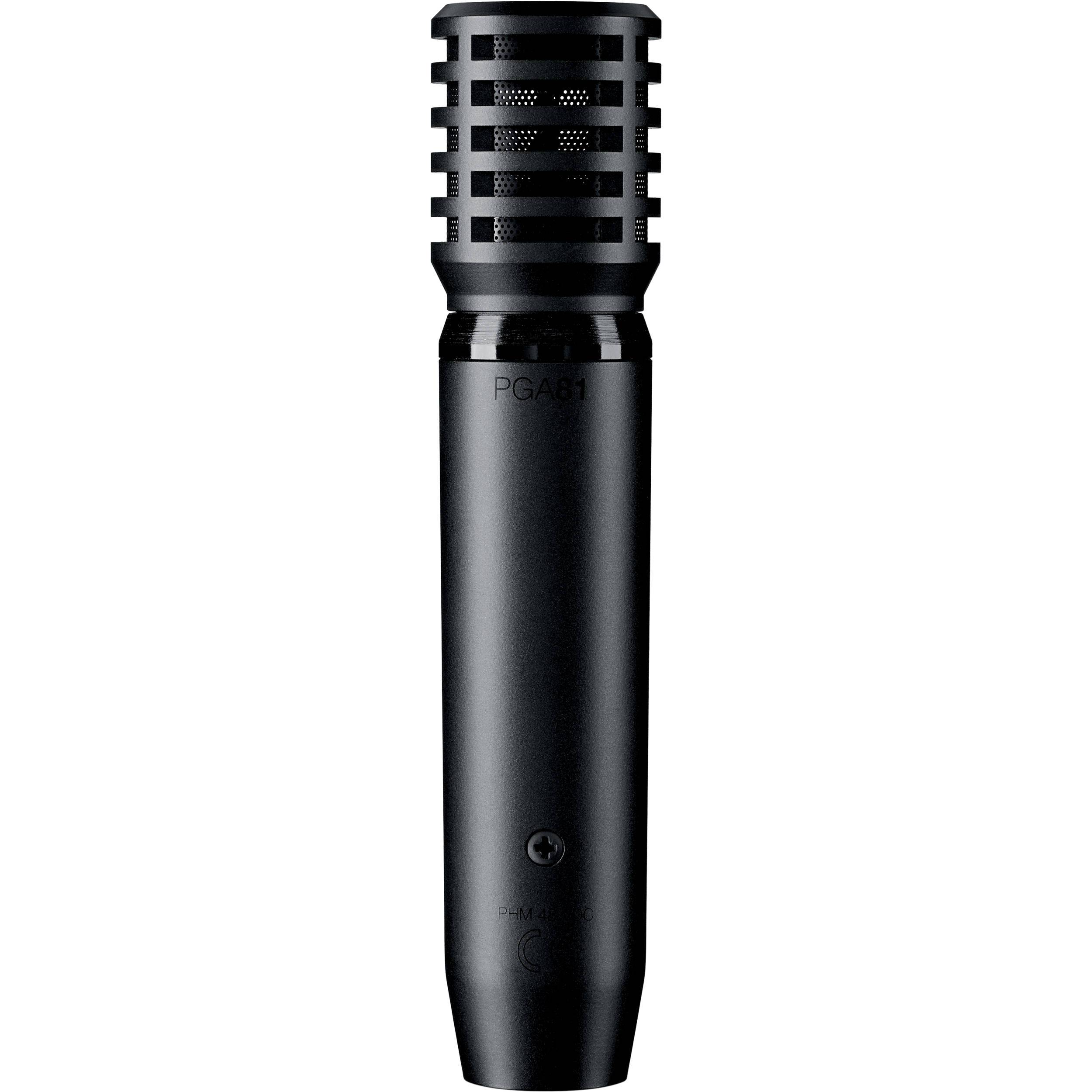 SHURE PGA81-XLR кардиоидный конденсаторный инструментальный микрофон c выключателем
