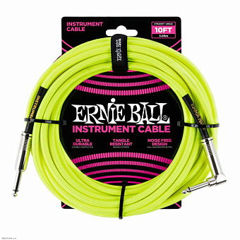 ERNIE BALL 6080 Инструментальный кабель 3m