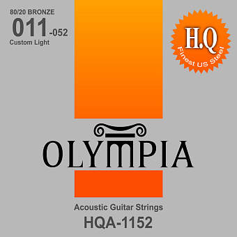 Olympia HQA1152 Струны для акустической гитары 11-52